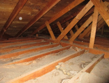 attic insulation example