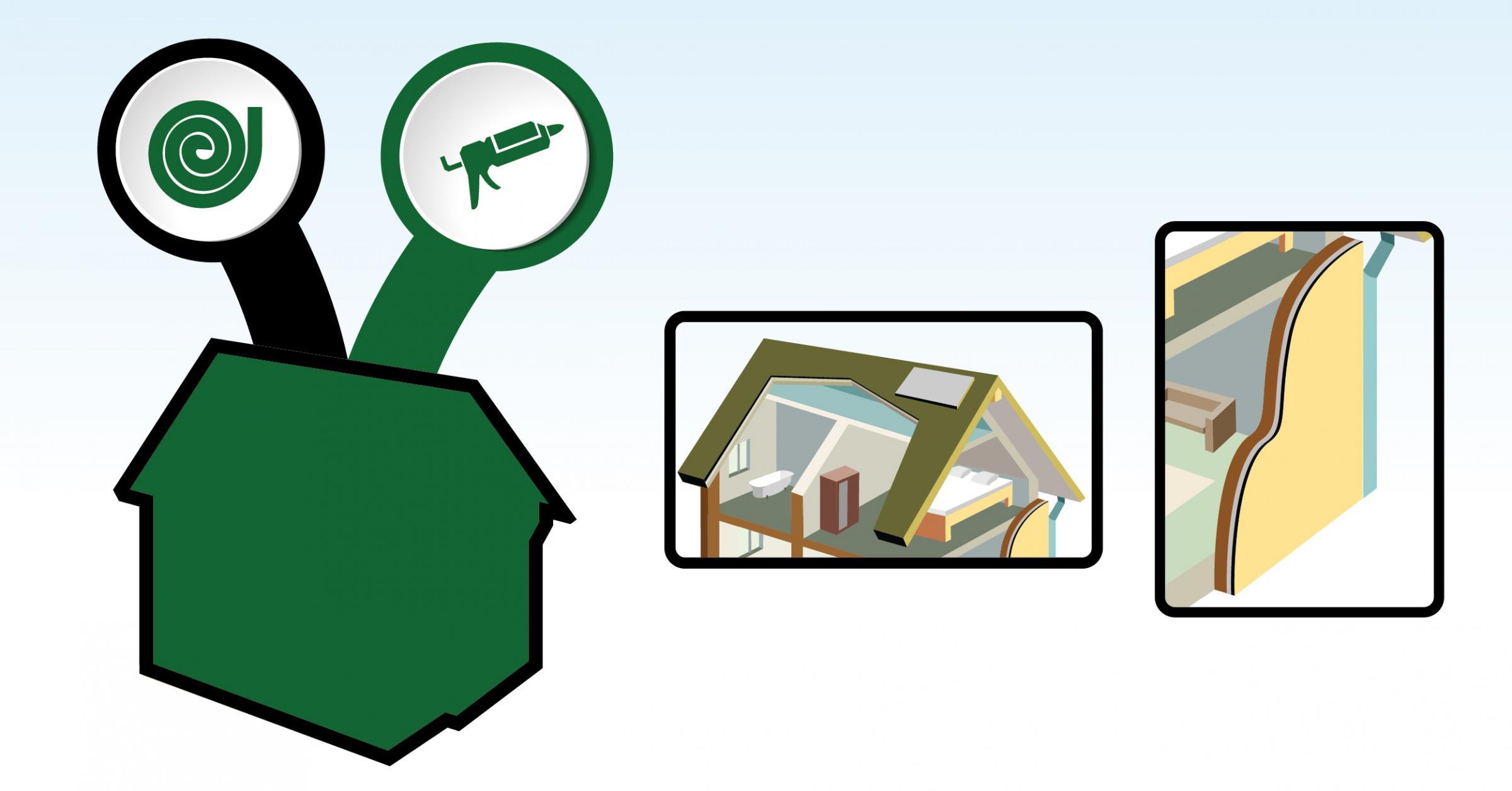 insulation vs air sealing header image energy smart home improvement
