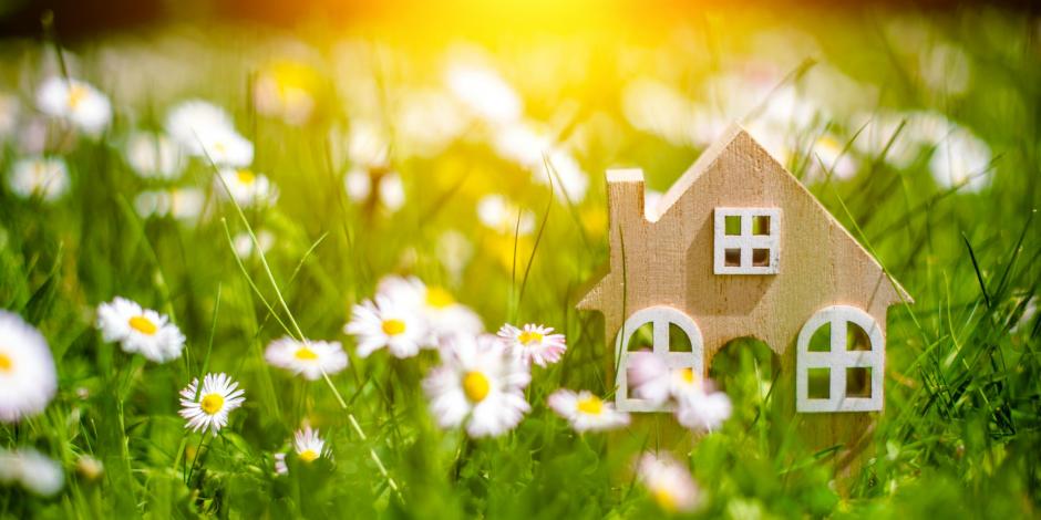 healthy home in spring