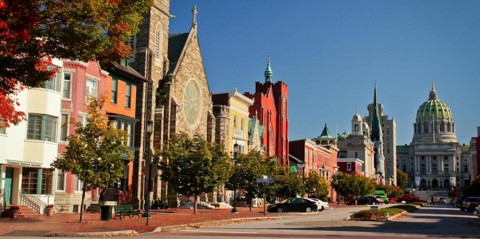 Harrisburg, PA main street